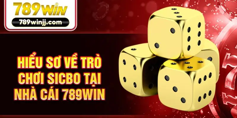 Hiểu sơ về trò chơi Sicbo tại nhà cái 789Win